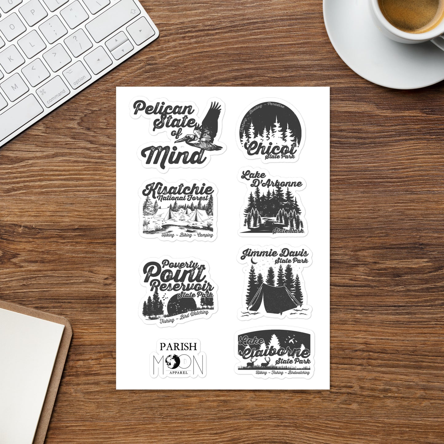 "Pelican State of Mind" Sticker Sheet