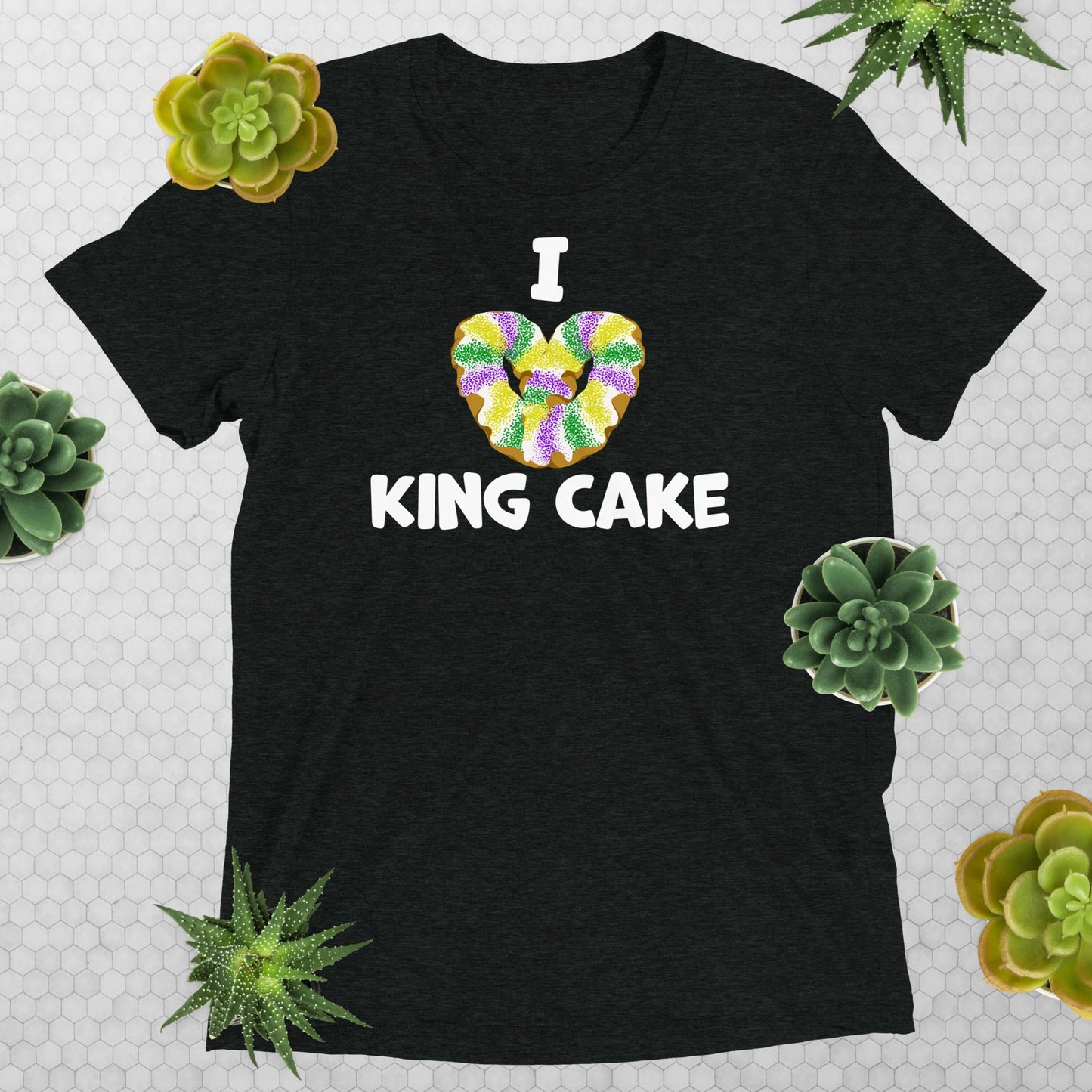 I Heart King Cake