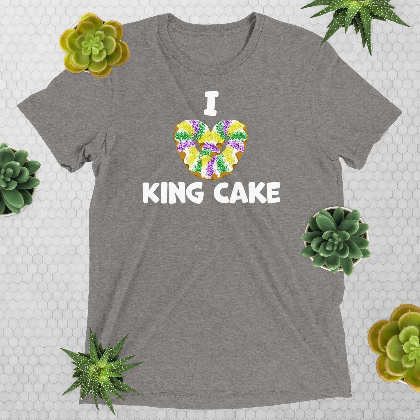I Heart King Cake