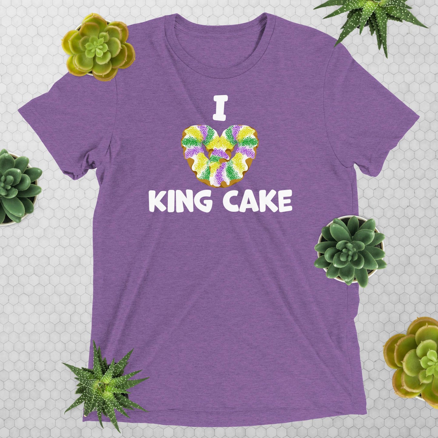I Heart King Cake