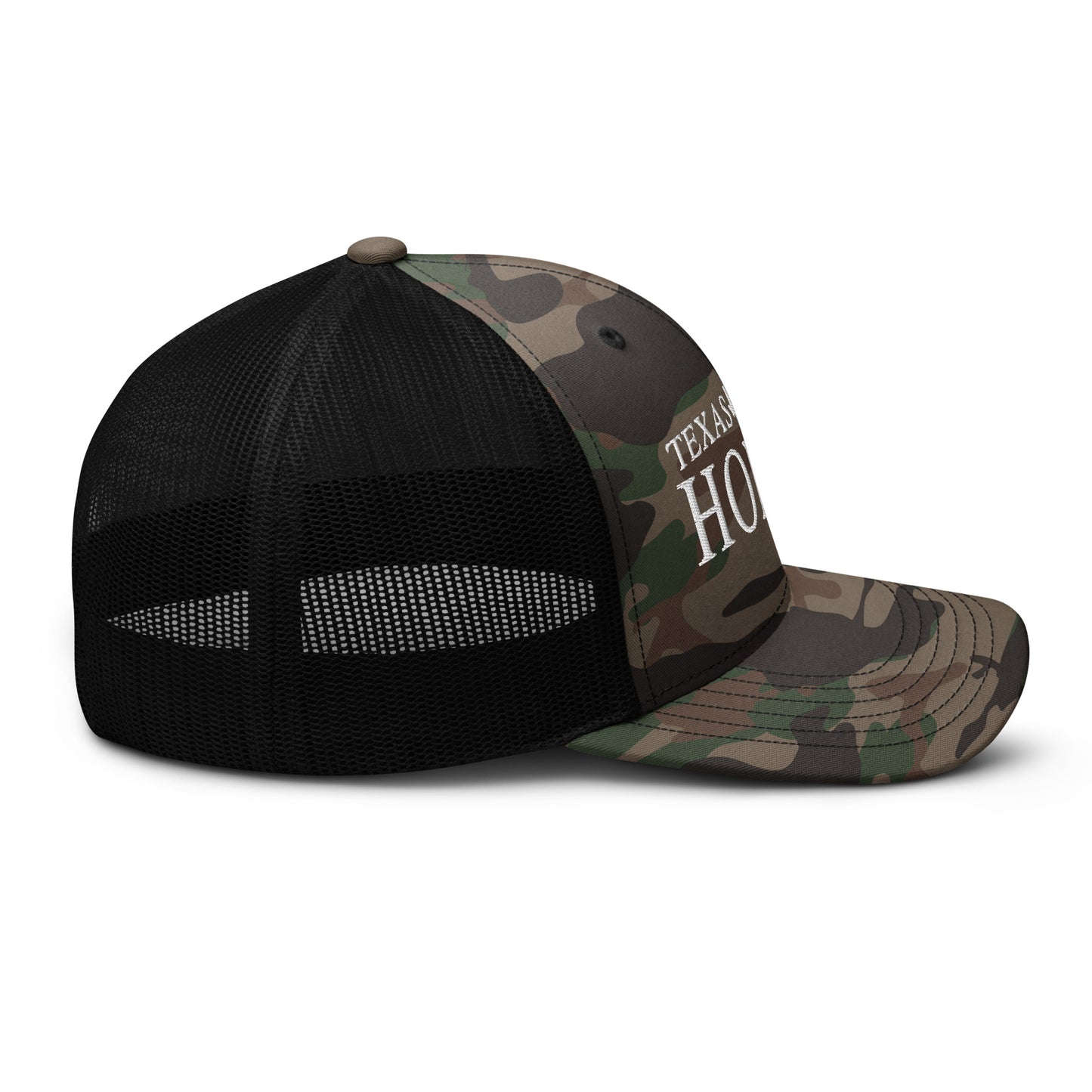 Texas Range Honey Camouflage trucker hat