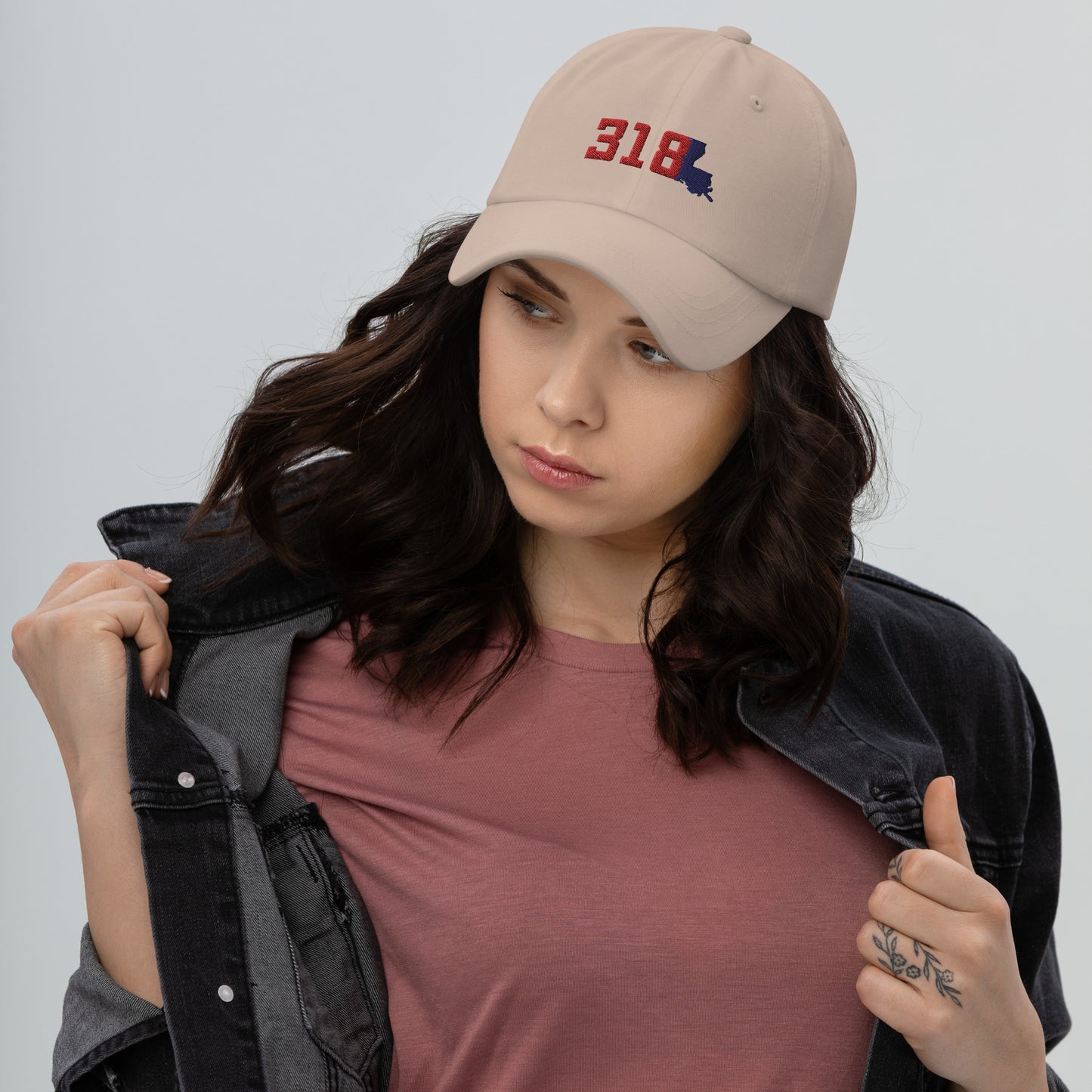 318 Red & Blue Hat