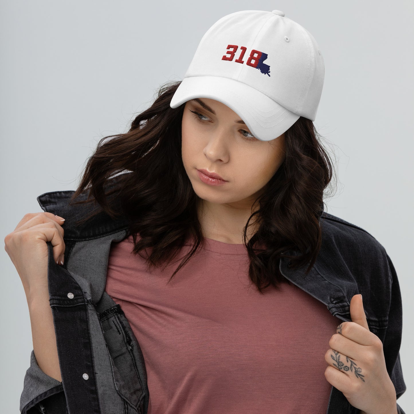 318 Red & Blue Hat