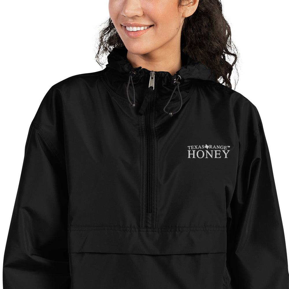 Texas Range Honey Embroidered Champion Packable Jacket