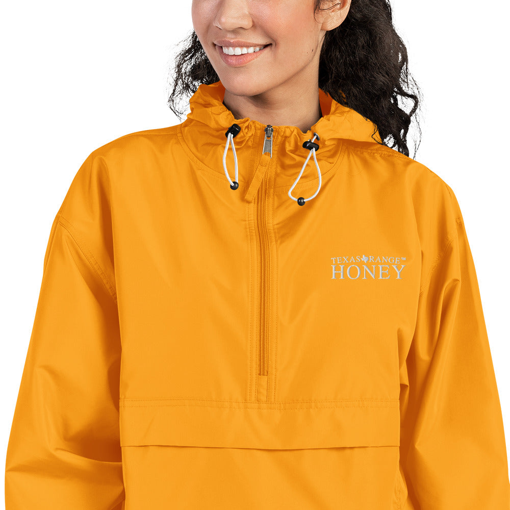 Texas Range Honey Embroidered Champion Packable Jacket