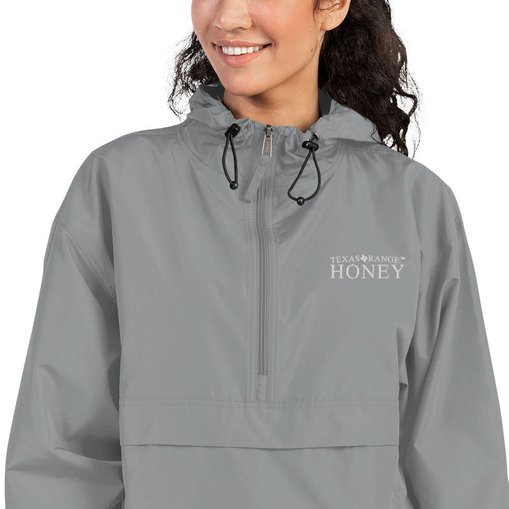 Texas Range Honey Embroidered Champion Packable Jacket