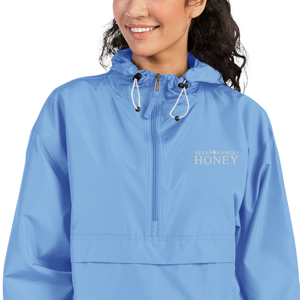 Texas Range Honey Embroidered Champion Packable Jacket