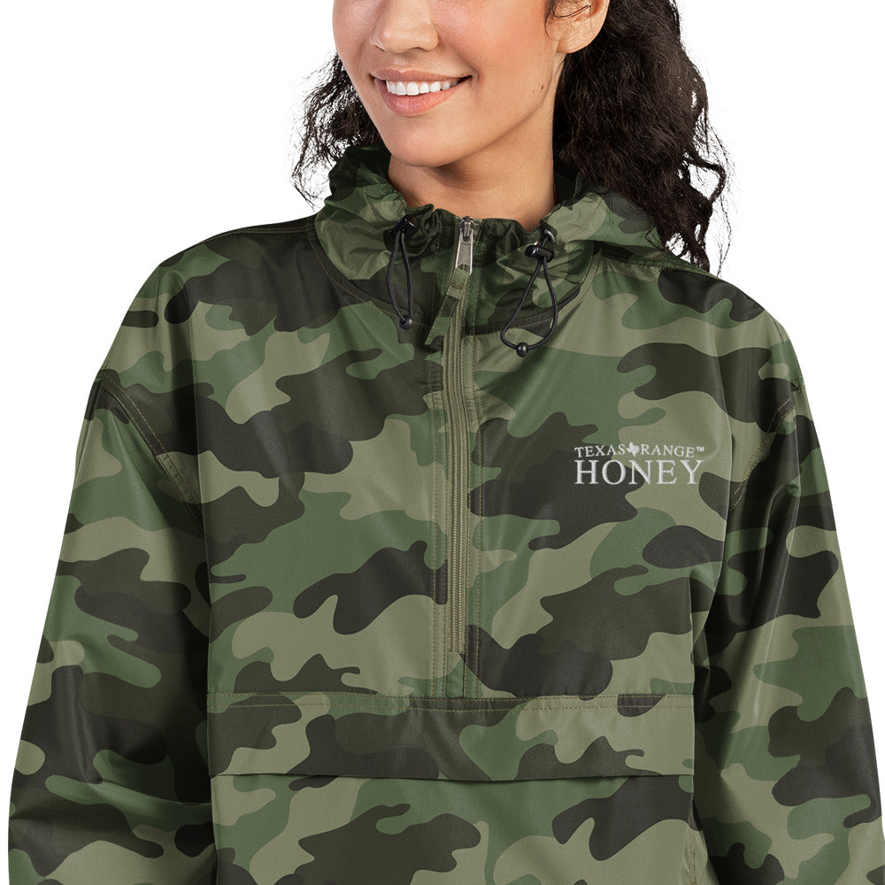 Texas Range Honey Embroidered Champion Packable Jacket