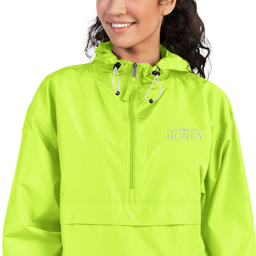 Texas Range Honey Embroidered Champion Packable Jacket