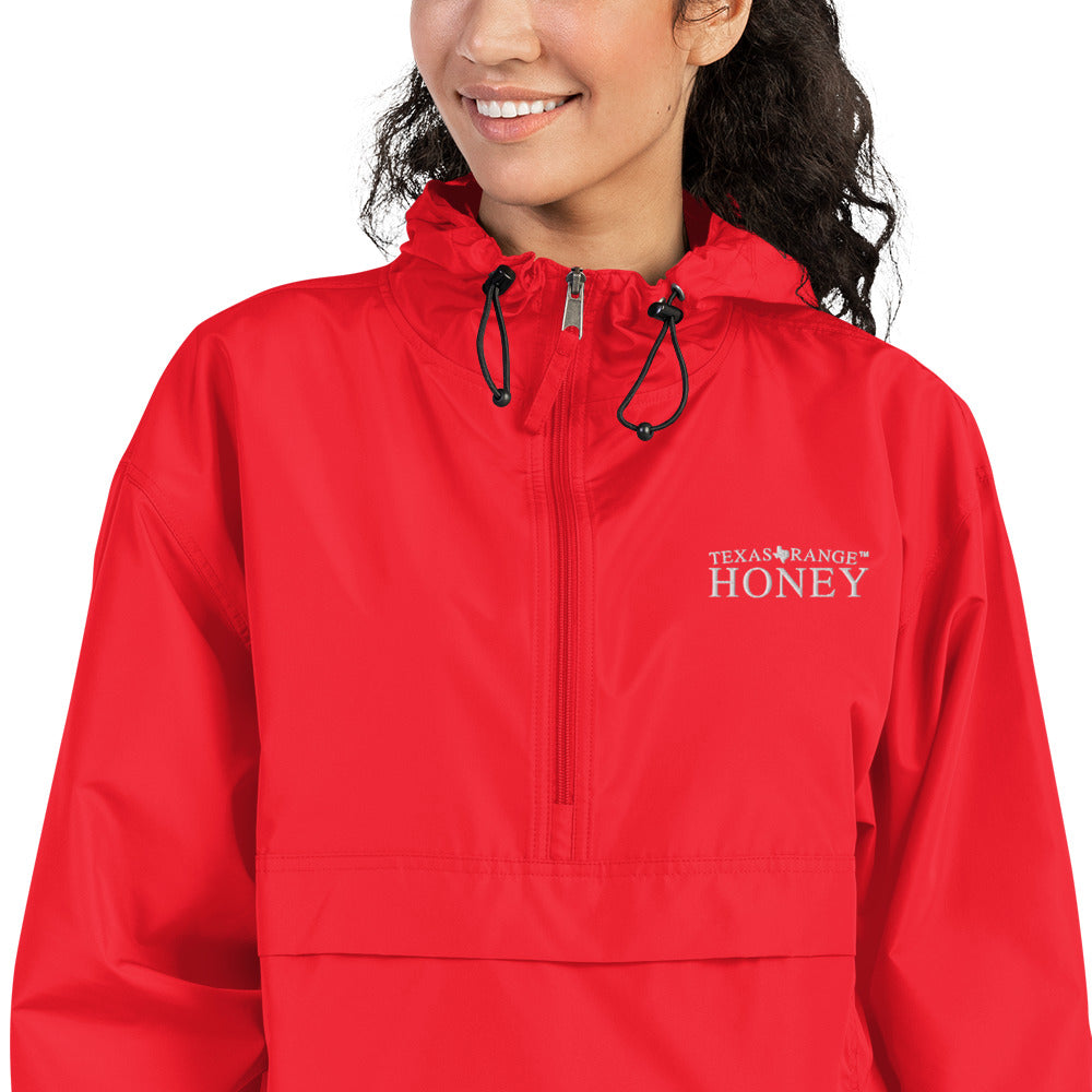 Texas Range Honey Embroidered Champion Packable Jacket