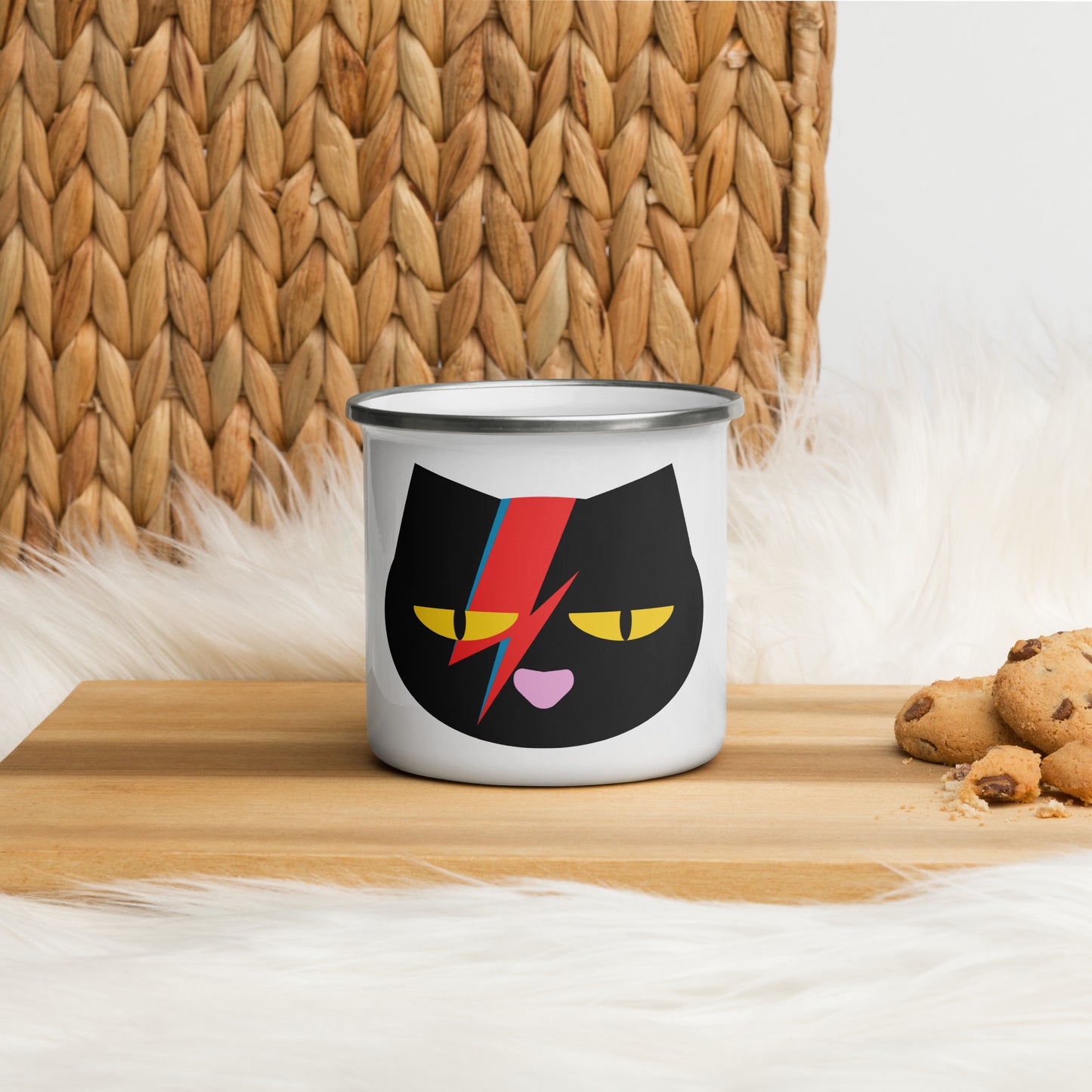 Kitty Stardust - Enamel Mug