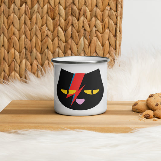 Kitty Stardust - Enamel Mug