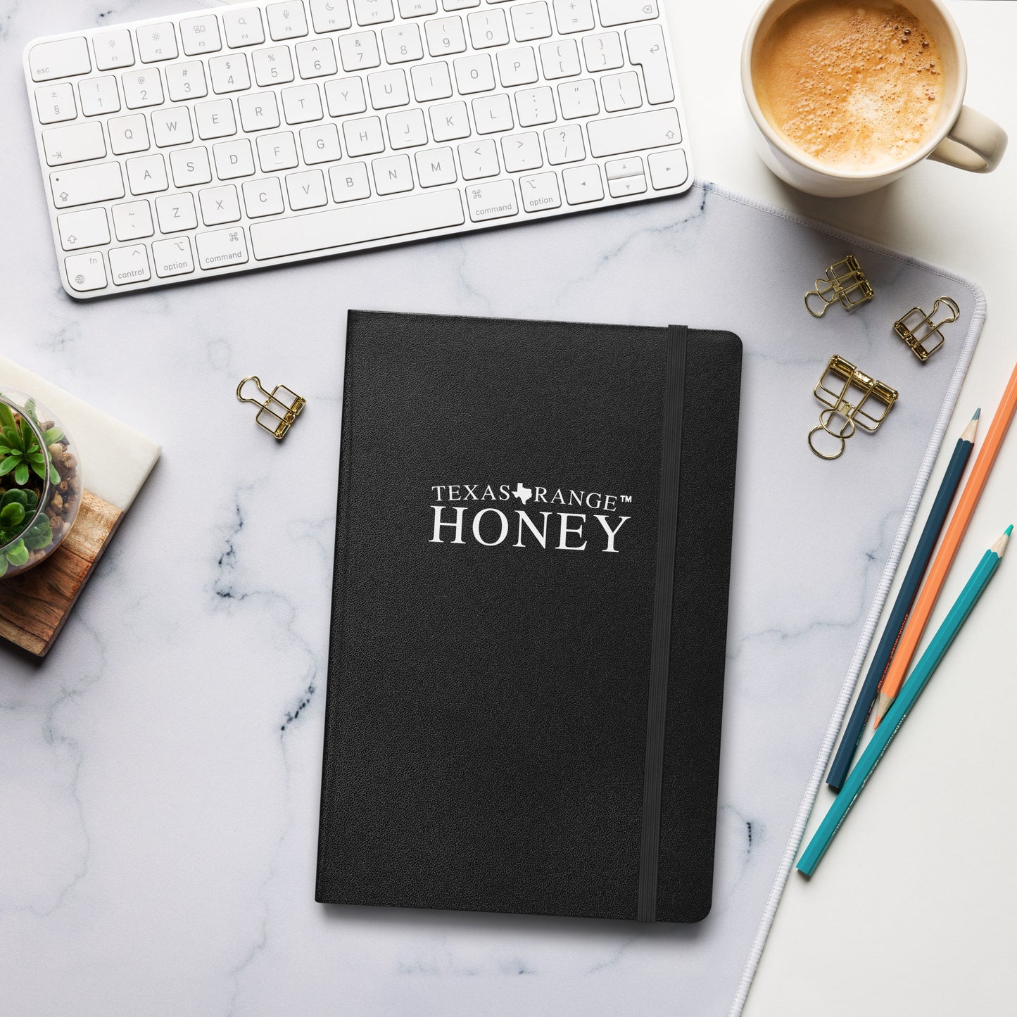 Texas Range Honey Hardcover Notebook