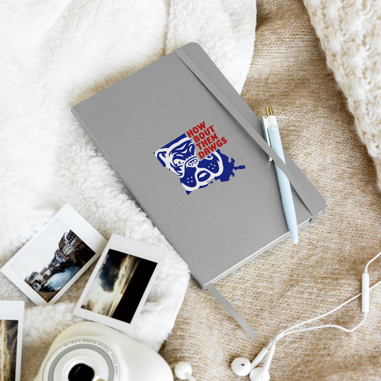 How Bout Them Dawgs Hardcover bound notebook