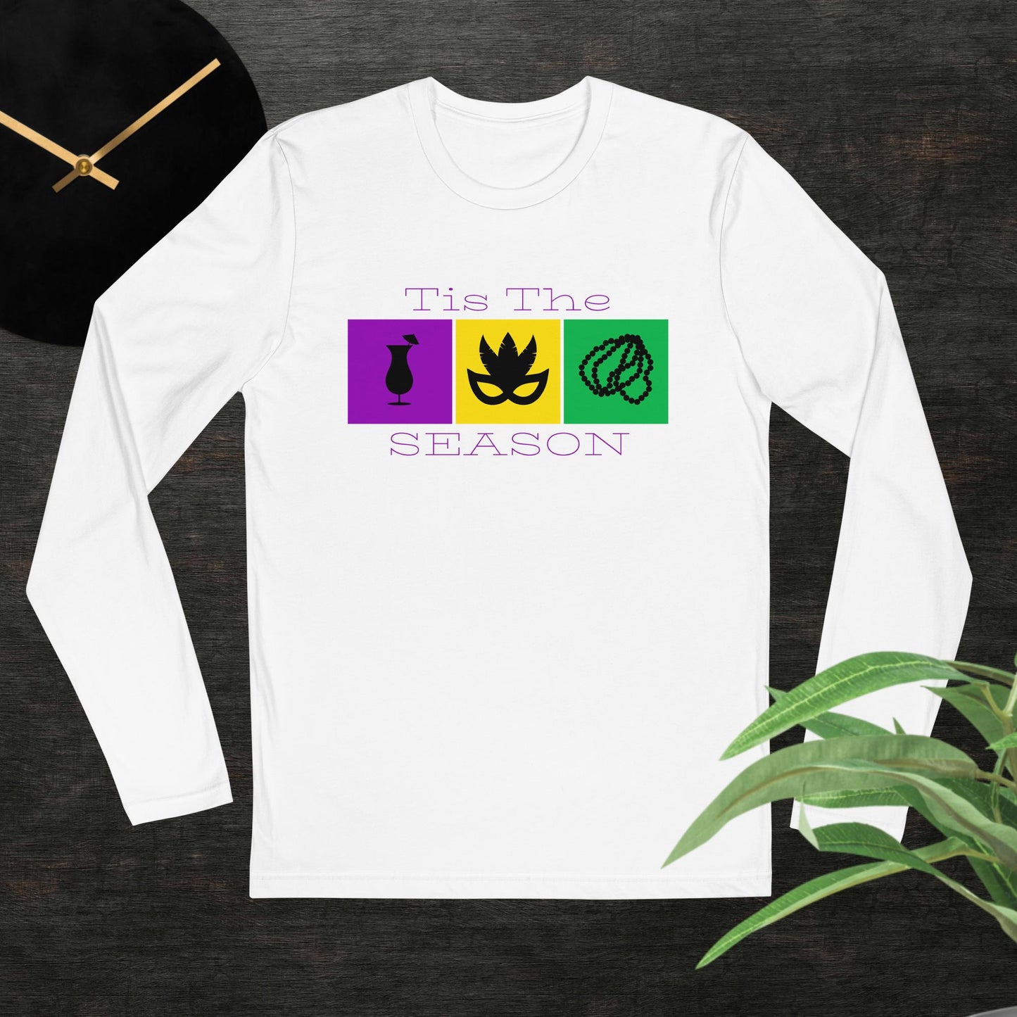 Tis The Season - Mardi Gras - Long Sleeve
