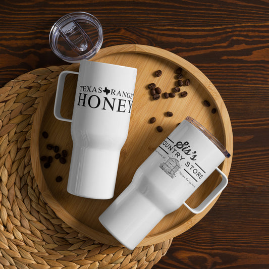 Sis's Country Store/Texas Range Honey Travel mug