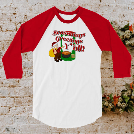 Seasonings Greetings 3/4 sleeve shirt