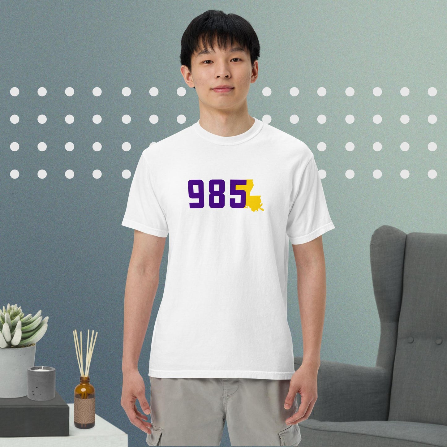 985 - Purple & Gold - Area Code T