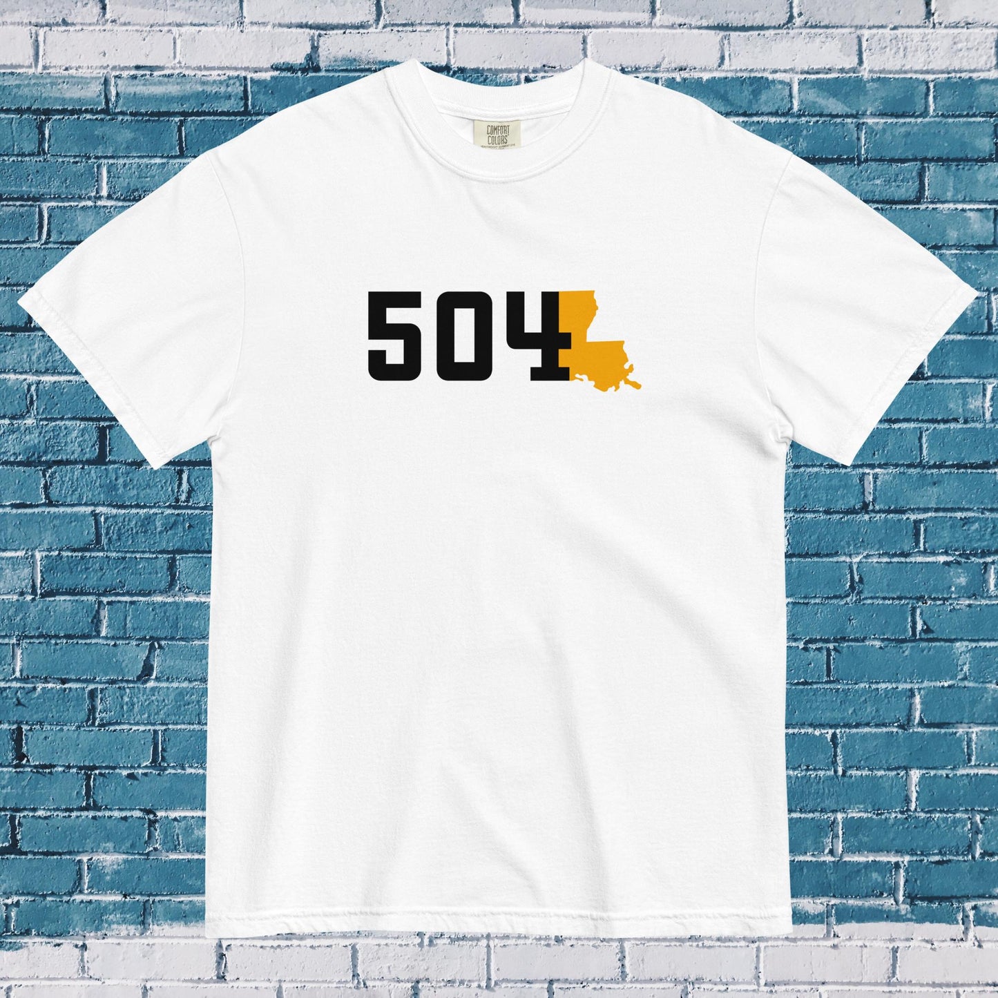 504 - Black & Gold - Area Code T