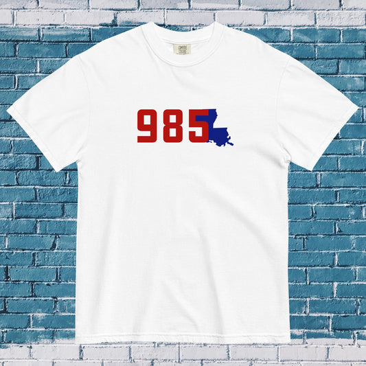 985 - Red & Blue - Area Code T