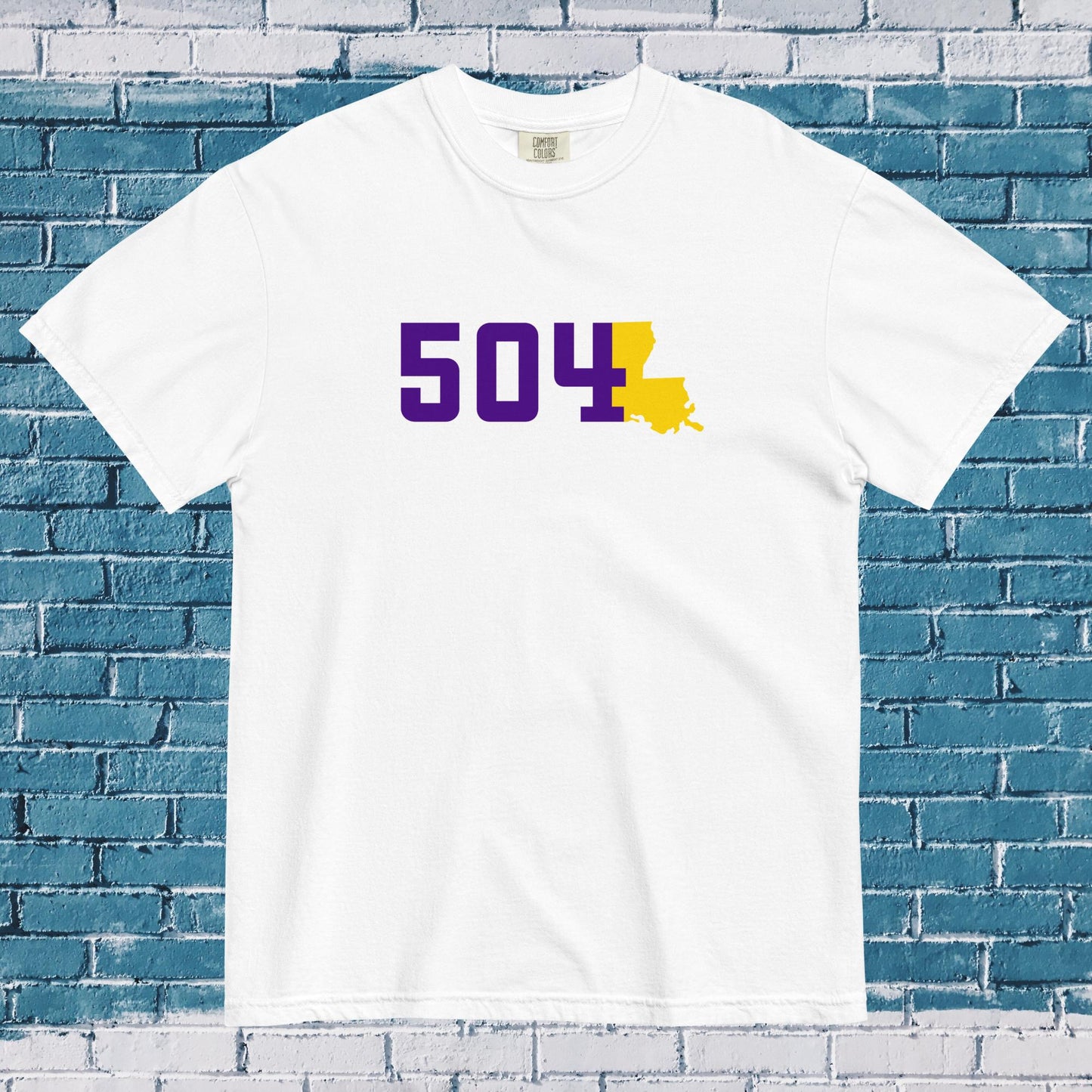 504 - Purple & Gold - Area Code T