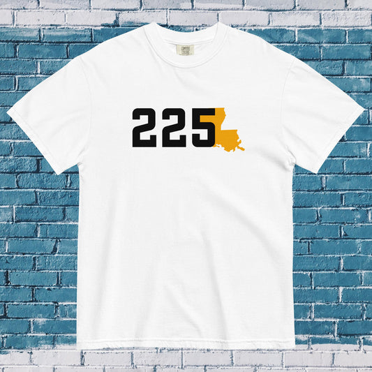 225 - Black & Gold - Area Code T