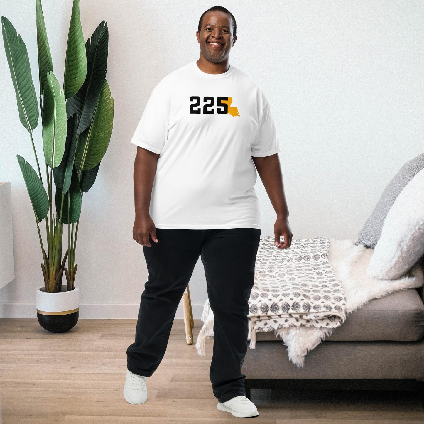 225 - Black & Gold - Area Code T