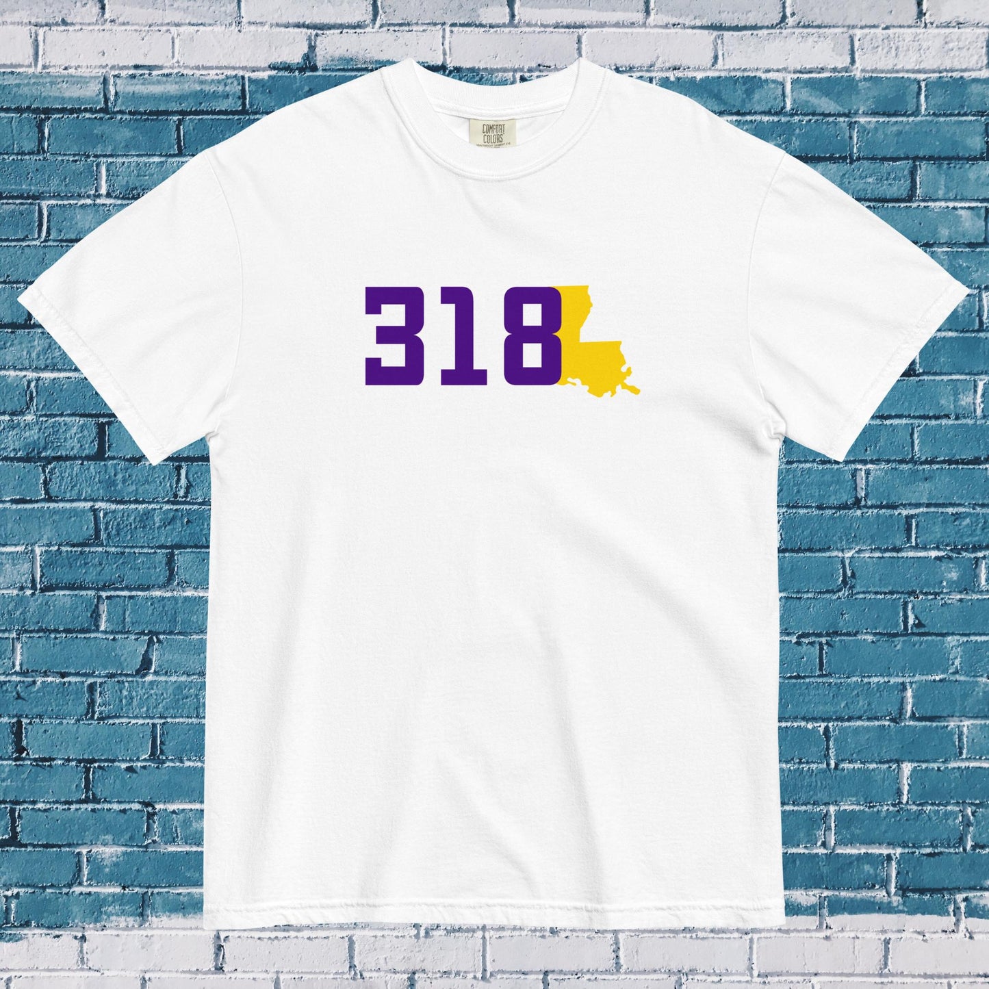 318 - Purple & Gold - Area Code T