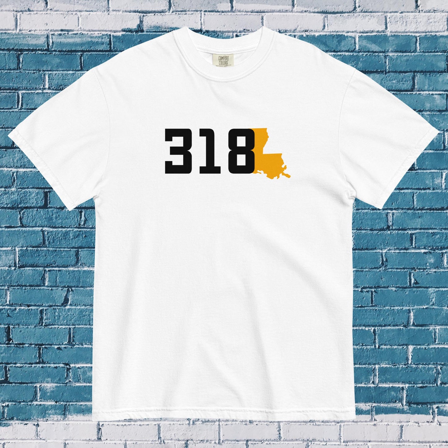 318 - Black & Gold - Area Code T