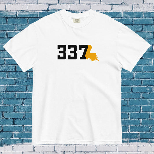 337 - Black & Gold - Area Code T