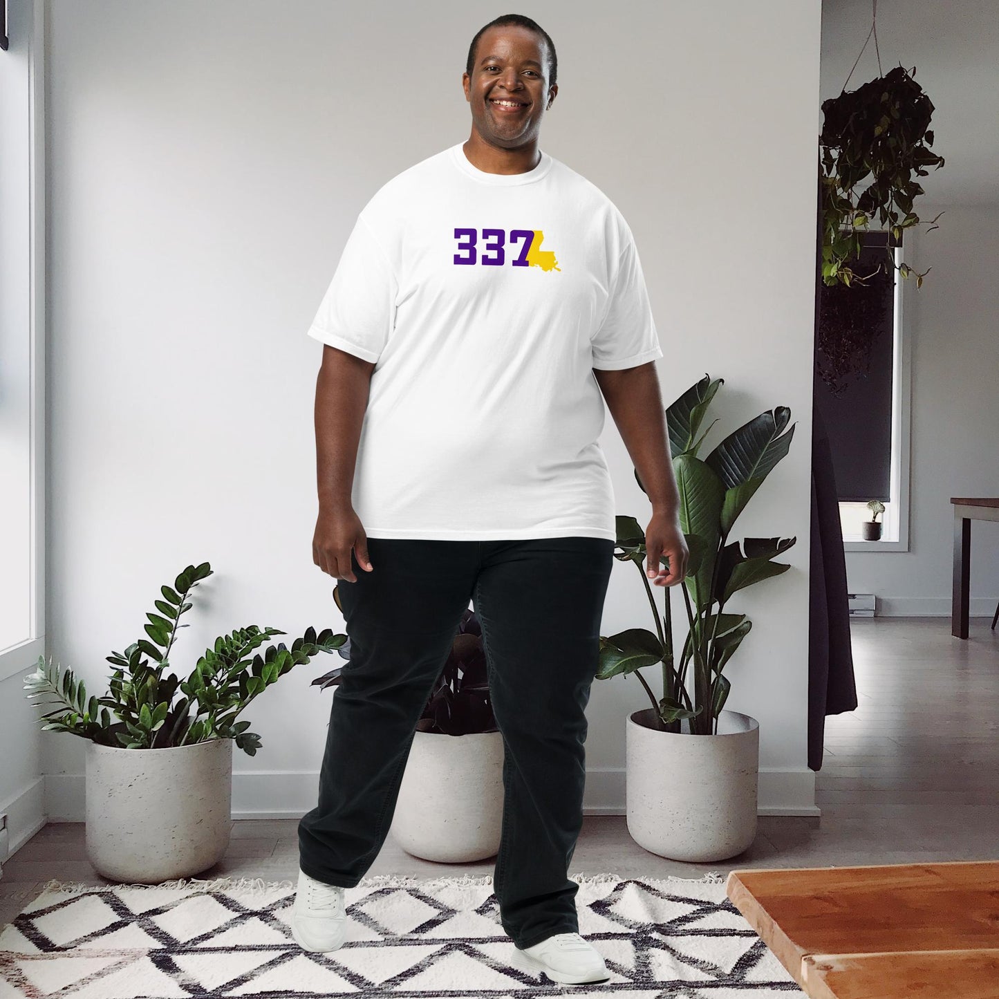 337 - Purple & Gold - Area Code T