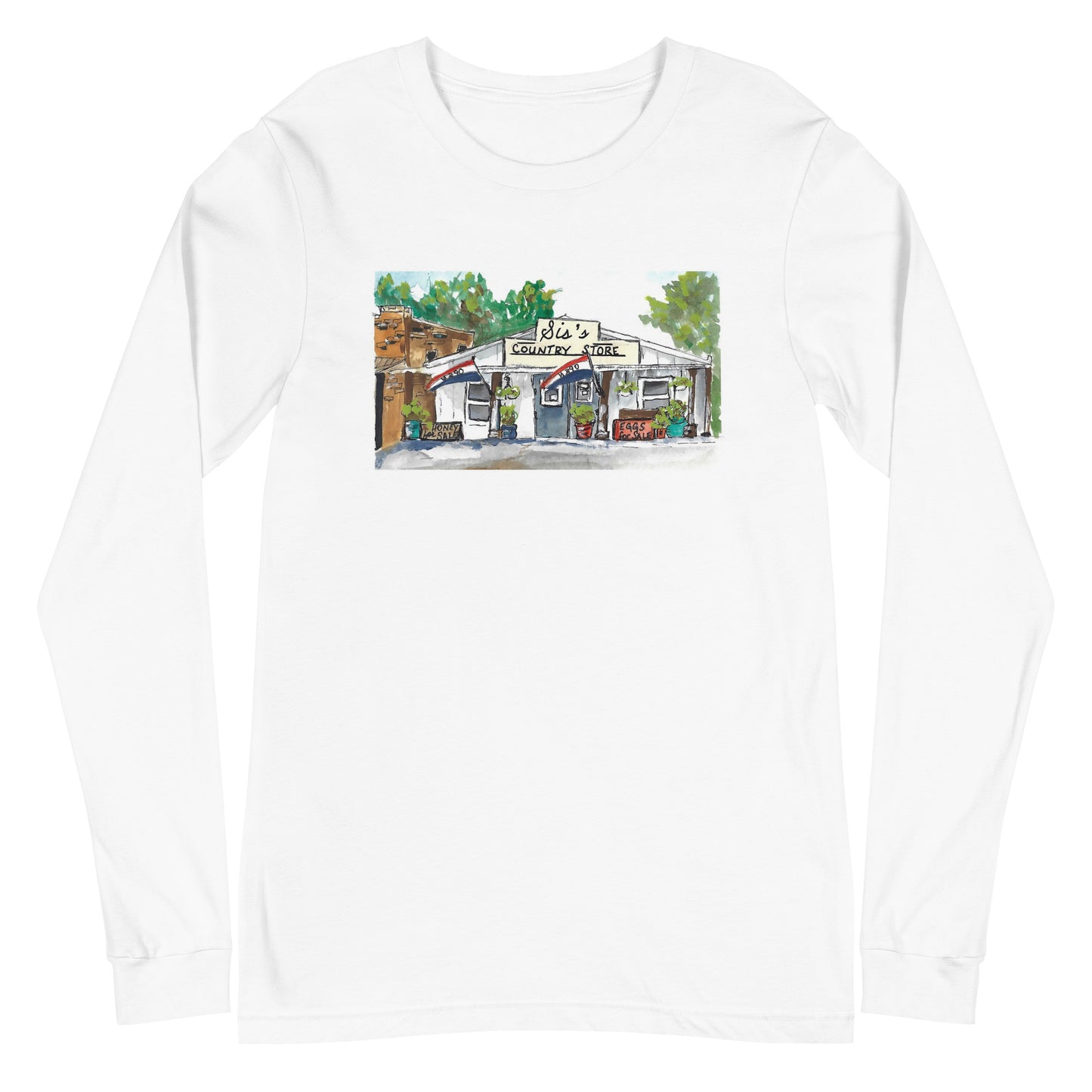 Sis's Painting Long Sleeve Tee