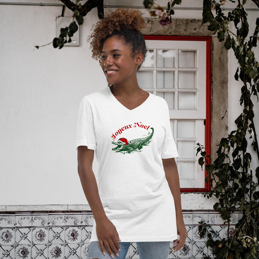 Joyeux Noel V-Neck