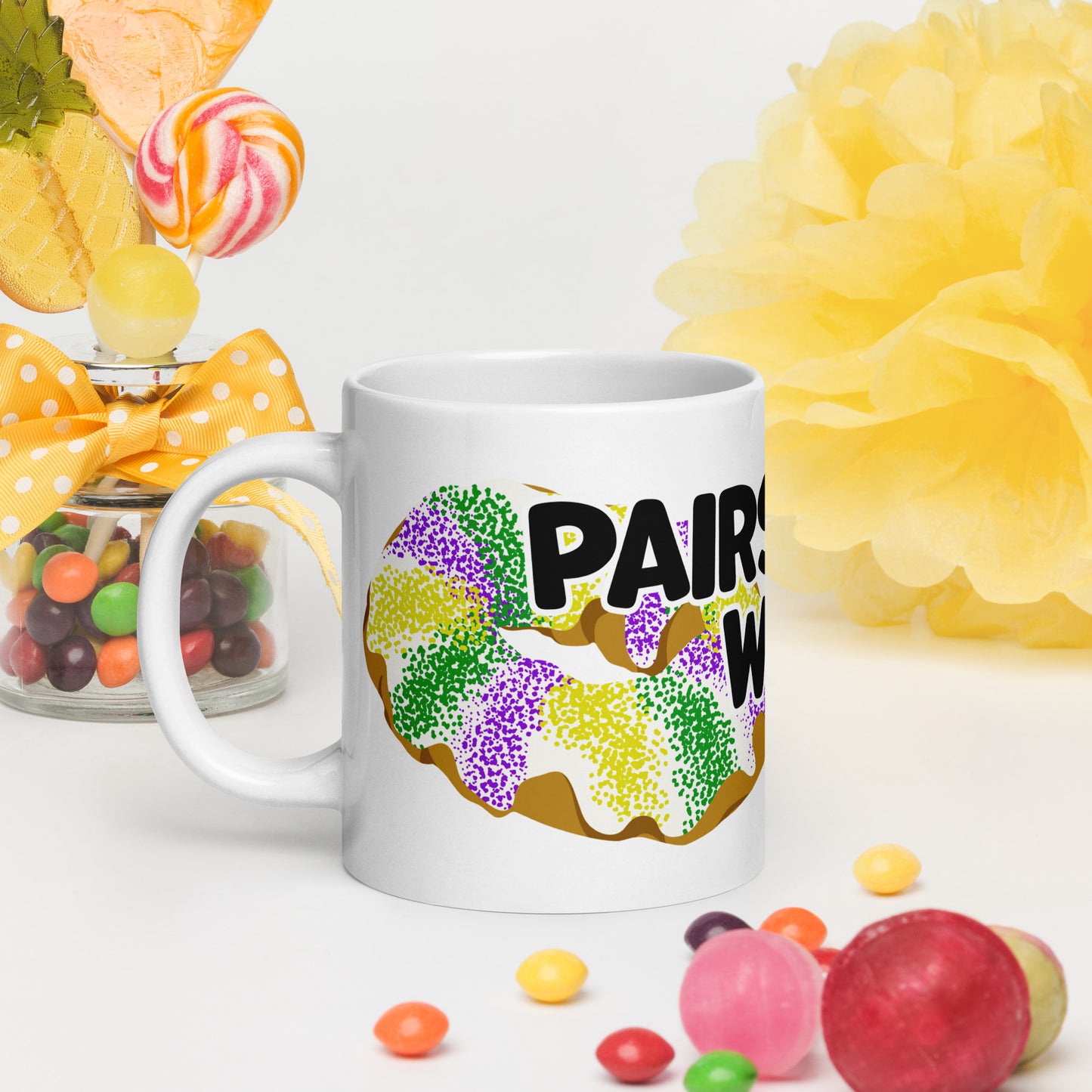 Pairs Well With mug
