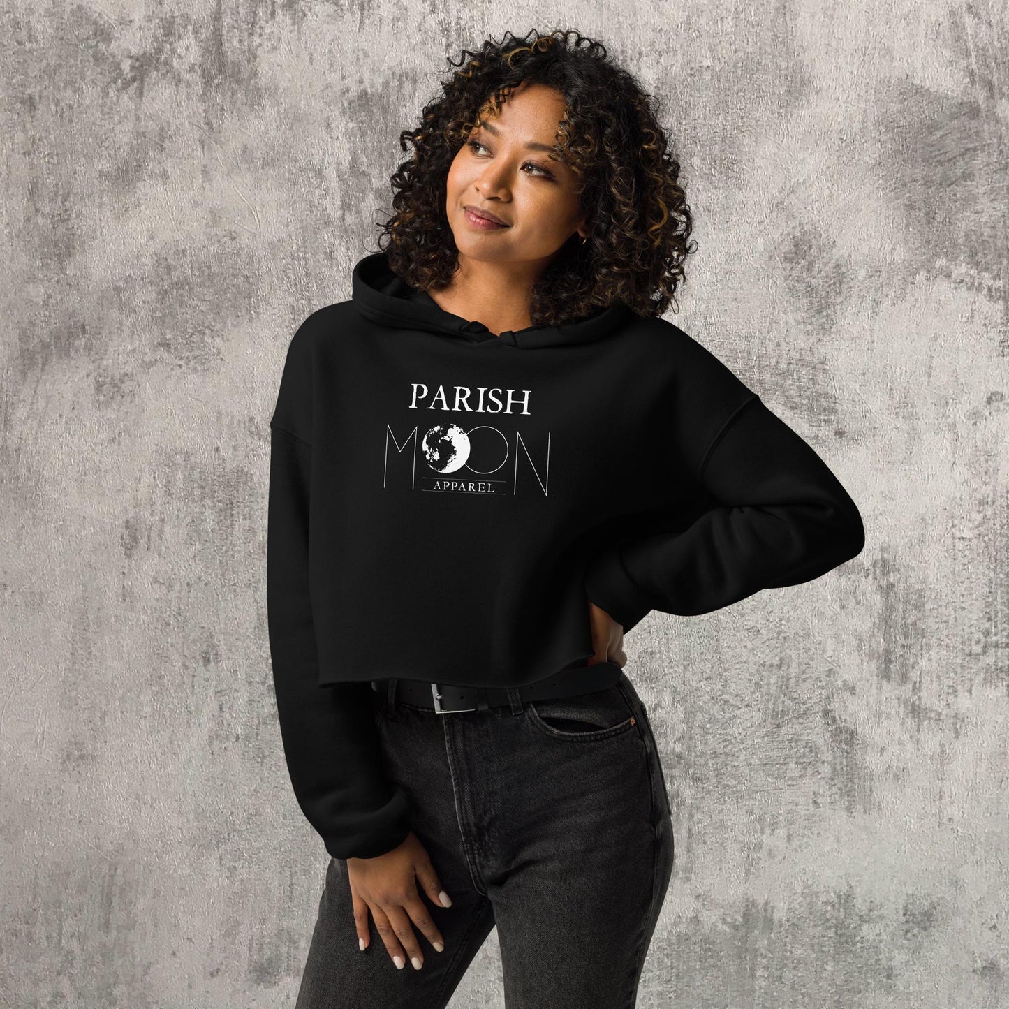 Parish Moon Crop Hoodie