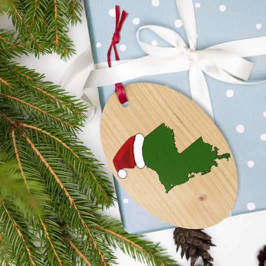 Louisiana Wooden ornaments