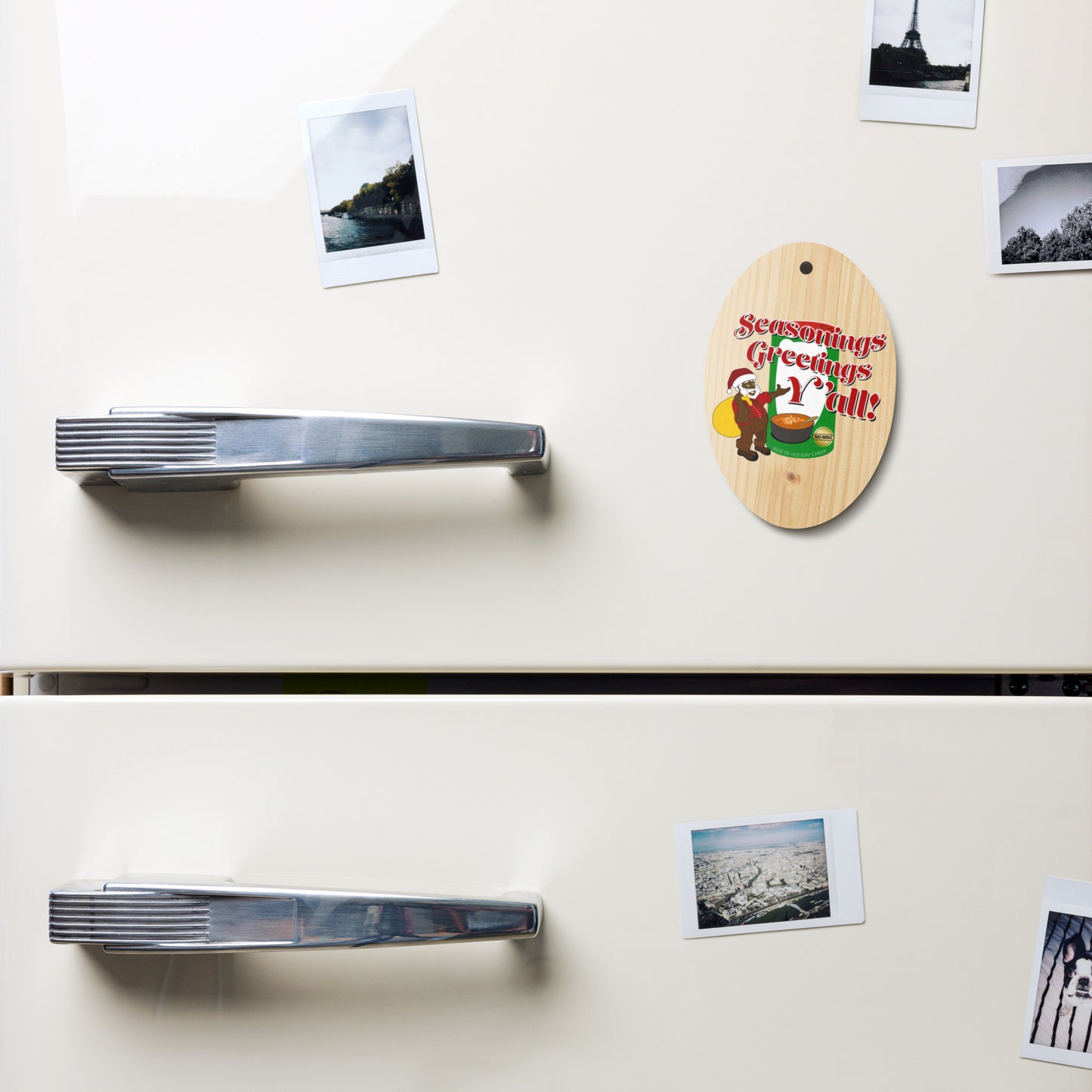 Seasonings Greetings Wooden ornaments