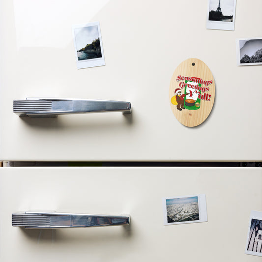 Seasonings Greetings Wooden ornaments