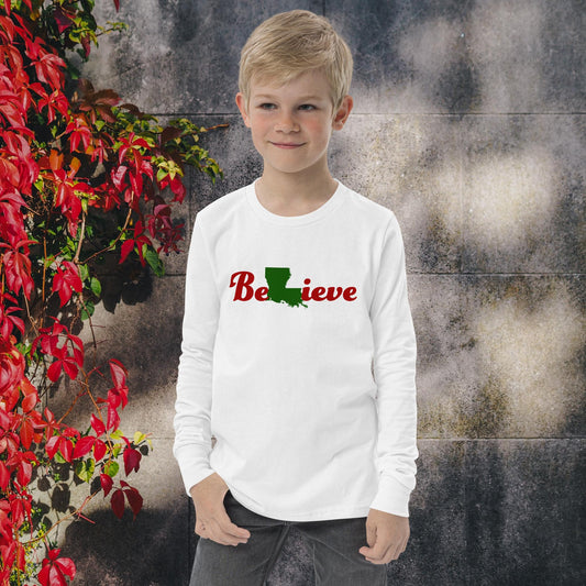 Believe Youth long sleeve tee